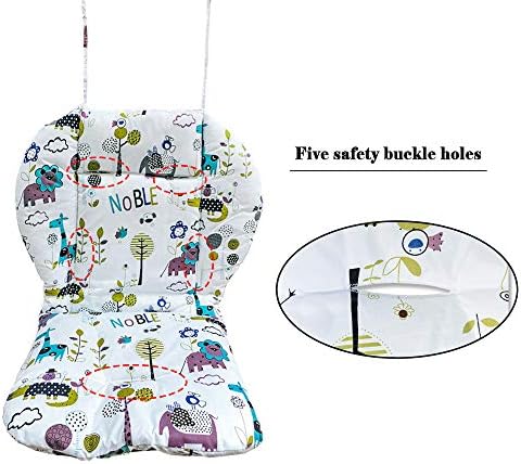 Twoworld High Chair Cushion, Large Thickening Baby High Chair Seat Cushion - Image 6