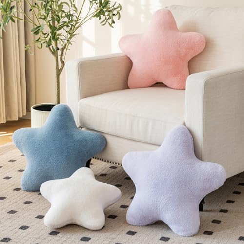 Star Pillow, Decorative Throw Pillow - Image 3