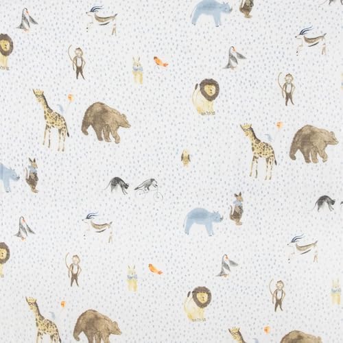 Little Unicorn Premium Crib Sheet | Breathable & Super-Soft Muslin Fabric - Image 3