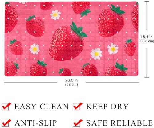 Baby Bath Mat Non Slip 26.8"x15.1" Bathtub Mat - Image 4
