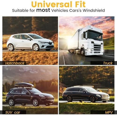 Car Windshield Sun Shade Foldable Reflector Sunshade - Image 7