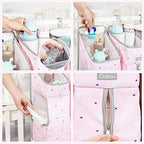 Orzbow 3-in-1 Hanging Diaper Caddy Organizer - Image 4
