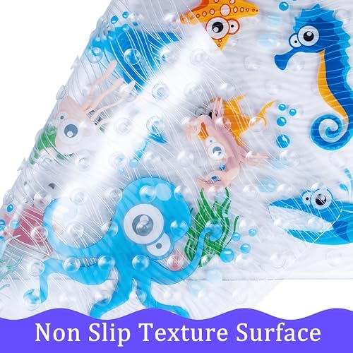 Cute Cartoon Non-Slip Bath Mat for Tub - Image 5
