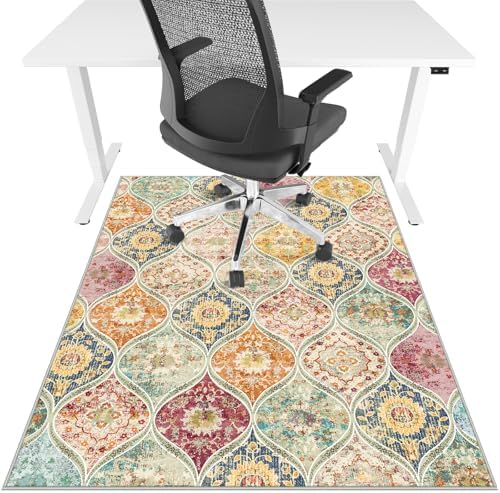 Office Chair Mat for Hardwood Floor & Tile Floor by LreedyMat