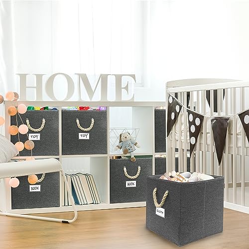 Simple Houseware 13-Inch Cube Storage Bin - Image 5