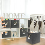 Simple Houseware 13-Inch Cube Storage Bin - Image 5