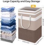 HomeHacks 2 Pack Large Laundry Baskets, Laundry Hampers Bags - Image 4