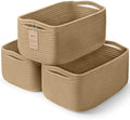 3 Pack Storage Baskets for Organizing, 13.7×9.5×6.3" by MaxuniTechLife