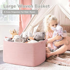 Goodpick Large Woven Rope Blanket Basket - Image 2