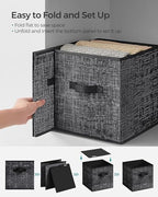 SONGMICS Storage Cubes, 11-Inch Foldable Closet Organizers - Image 6