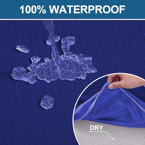 Smiry Waterproof Seat Covers for Dining Room Chairs - Image 3