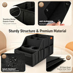 Car Seat Organizer Back Front Captains Seats Storage Travel - Image 3