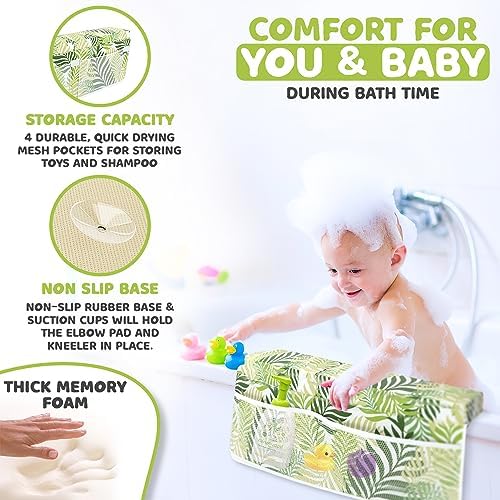 Bath Kneeler & Elbow Kneeling Rest Pad Set - Image 6