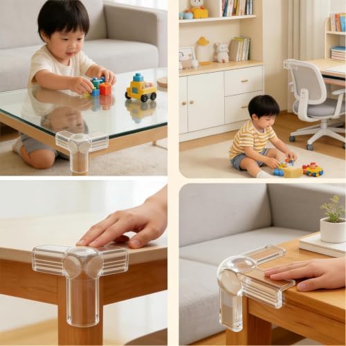 Table Corner Covers Baby Safety Corner Protector Baby Corner Protector Guards - Image 2