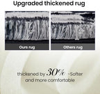 Super Soft Rug for Bedroom, 4x6 Ft Grey and Black Area Rug Classic Checkered - Image 6