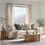 Topfinel 4 Packs Natural Decorative Throw Pillows Covers 16x16 Inch - Image 6