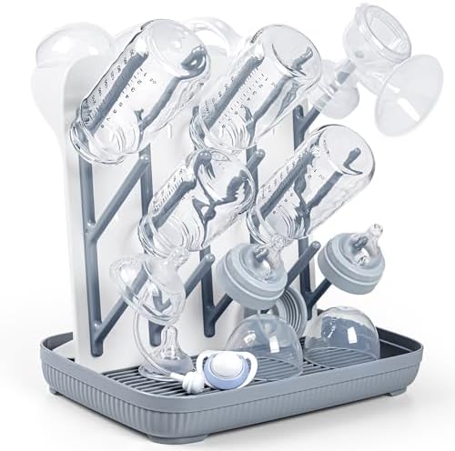 Termichy Baby Bottle Drying Rack：Large Vertical Space Saver by Termichy