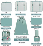 BAGAIL 8 Set Packing Cubes Luggage Packing Organizers - Image 2