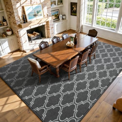 Keeko 7x10 Area Rugs for Living Room, Soft Washable Memory Foam Bedroom Rug - Image 6