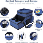 COOLBEBE Car Seat Organizer, Backseat Car Organizer - Image 5