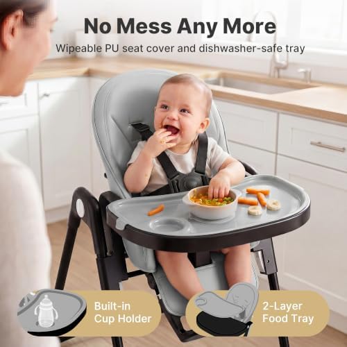 3 in 1 Portable High Chairs for Babies and Toddlers - Image 3