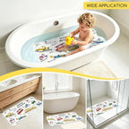 Baby Bathtub Mat Non Slip, Machine Washable, Transportation - Image 7
