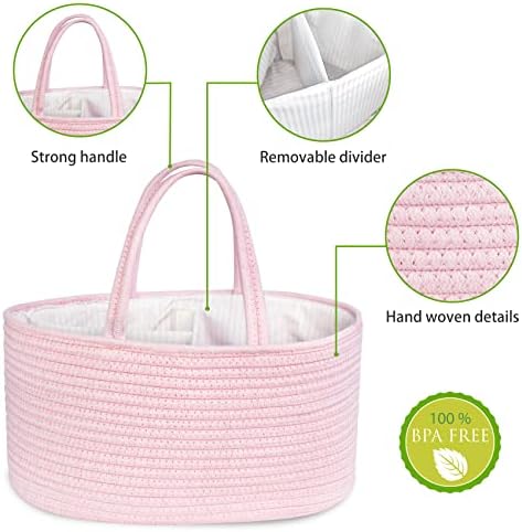 ABenkle Diaper Caddy Organizer - Image 4