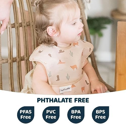 Tiny Twinkle Mess-Proof Baby Bibs - Image 2