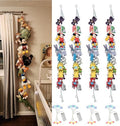 80" 4 Pack Cotton Hanging Storage Chain by LONCHDAN