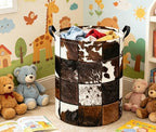Baby Laundry Basket Kids Hamper Toy Storage Bin - Image 6