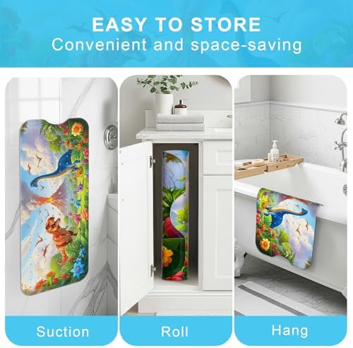 Bath Mat for Tub Non Slip Kids Bathtub Mat 40x16 Baby Bath Mat - Image 5