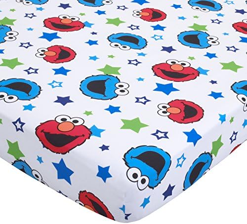 Sesame Street Awesome Buds Elmo/Cookie Monster 4 Piece Toddler Bed Set - Image 3