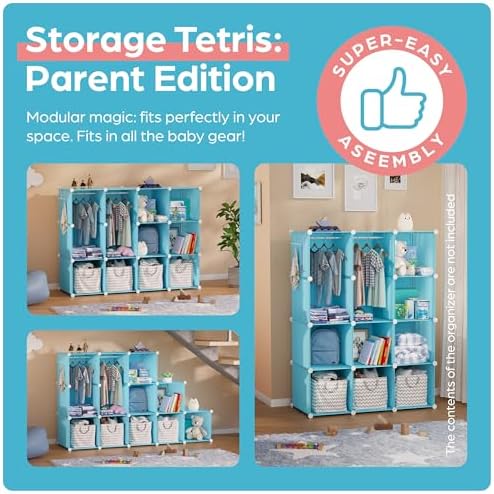 CUBEDIY Baby Closet Organizer for Nursery - Image 5