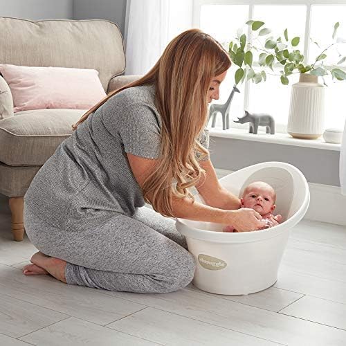 Shnuggle Newborn Baby Bath | Built in Support Bump and Soft Backrest | Suitable - Image 4
