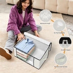 Fab totes 35L Closet Organizers, Foldable Under Bed Storage Containers - Image 6
