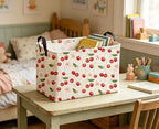 Sanjiaofeng Rectangular Kids Baskets, Kids Storage Bins, Collapsible Storage - Image 4