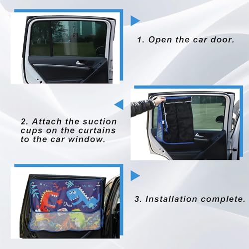 Car Window Shade for Baby, Critter Crew - Image 6