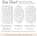 Sorrel + Fern Baby Bassinet Sheets 2-Pack - Image 5
