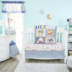 EVERYDAY KIDS 4 Piece Boys Crib Bedding Set by EVERYDAYKIDS