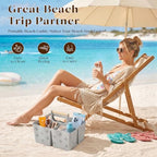 GVY Portable Plastic Shower Caddy, Large Capacity Shower Basket - Image 6