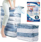 TAILI 10 Pack Cube Vacuum Storage Bags, Jumbo Size by TAILI