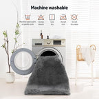 Amazon Basics Fluffy Washable Area Rug, Shaggy Carpet - Image 6