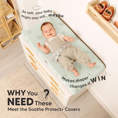 2-Pack Waterproof Changing Pad Covers Boy - Image 2