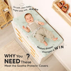2-Pack Waterproof Changing Pad Covers Boy - Image 2