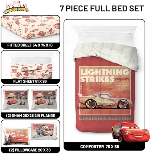 Jay Franco Kids Comforter Set Includes Sheets and Pillow Covers - Image 3