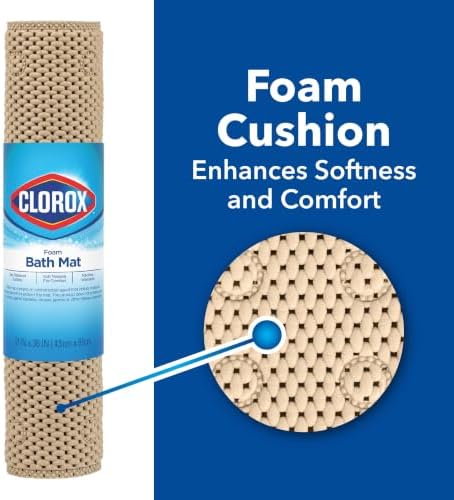 Duck Brand Clorox Cushioned Foam Bath Mat - Image 2