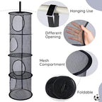 Basumee Hanging Stuffed Animals Storage, 2 Pack Mesh Plush Storage - Image 3