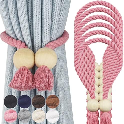 Magnetic Curtain Tiebacks Decorative Tie Back Drapes Holdbacks Nieffeiy by CurtianTiebacks