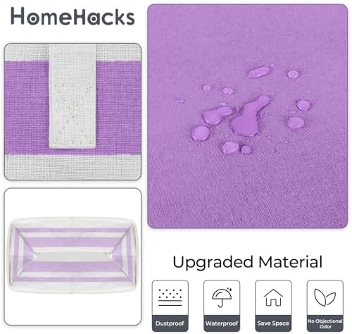 HomeHacks 2 Pack Laundry Baskets, Laundry Hampers Bags - Image 4