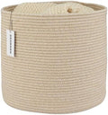 XUANGUO Cotton Rope Basket For Girls Boys Kids 16”X14” by XUANGUO